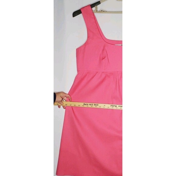 Necessary Objects Babydoll Dress 2X Pink Empire Button Accent Vtg 80s - Picture 6 of 7